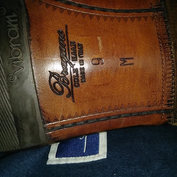 Vintage Cole Haan Bragano, Chestnut, Size 9M, Made in Italy, NEVER WORN! main image 8